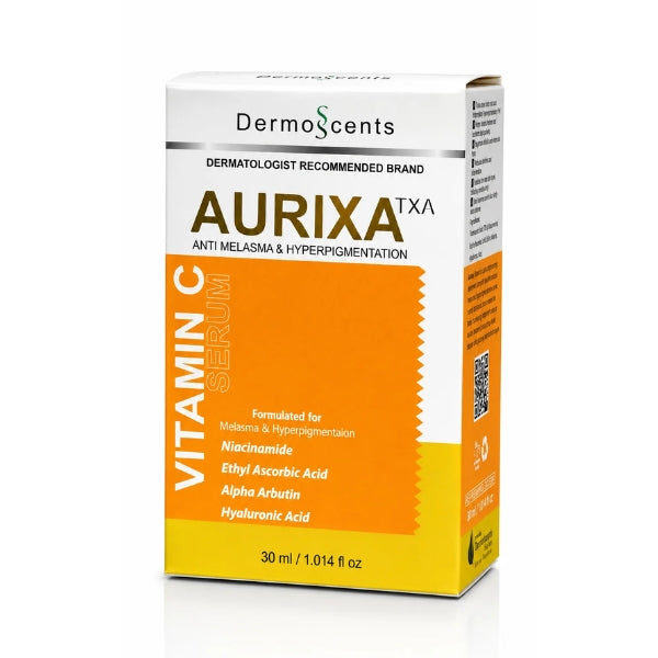 Aurixa TXA Anti Melasma & Hyperpigmentation Serum | Tranexamic Acid, Niacinamide, Alpha Arbutin & Vitamin C | Hydrating Brightening Formula