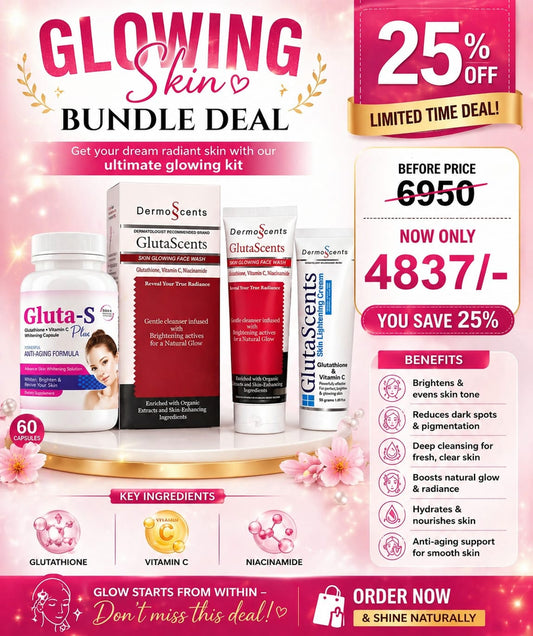 Glowing Skin Bundle Deal – Dermoscents GlutaScents Kit | 25% OFF Radiant Skin Set