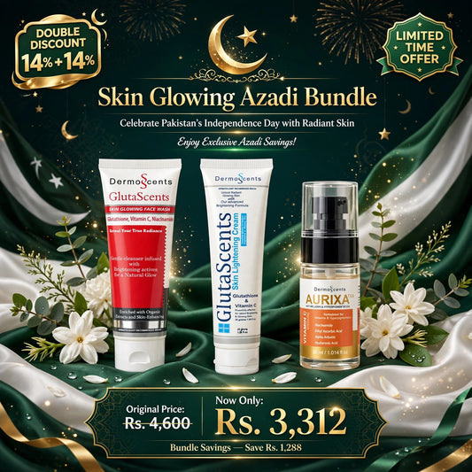 Glowing Skin Bundle Deal – Dermoscents GlutaScents Kit | 25% OFF Radiant Skin Set