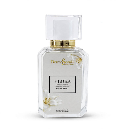 FLORA Perfume for Women 50ml | Luxury Floral Fragrance by Dermo Scents