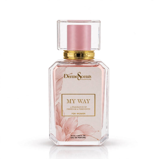 MY WAY Eau de Parfum for Women 50ml | Luxury Floral Fragrance by Dermo Scents