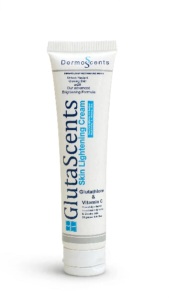 GlutaScents Skin Lightening Cream 30g – Glutathione & Vitamin C Brightening Cream Best Skin whitening Cream